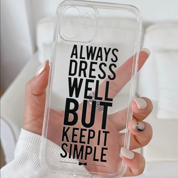 Clear Graphic iPhone Case - Picture 3 of 4